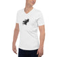mens-vneck-tshirt-you-are-not-alone-white